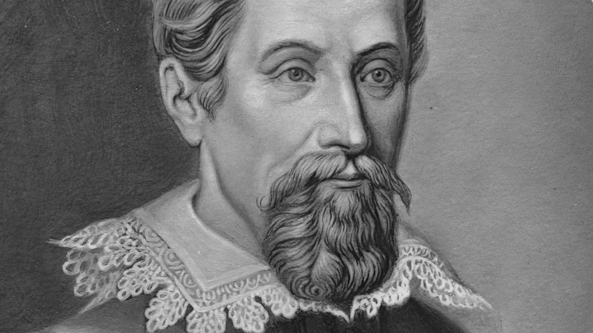 1620 Johannes Kepler Astronomer portrait - Stock Image 