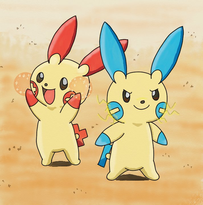 Gallery of Plusle And Minun Cute.