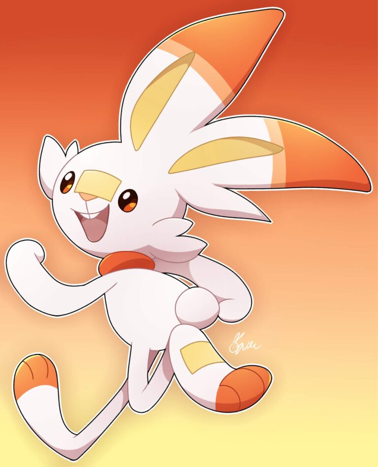 scorbunny pokemon center