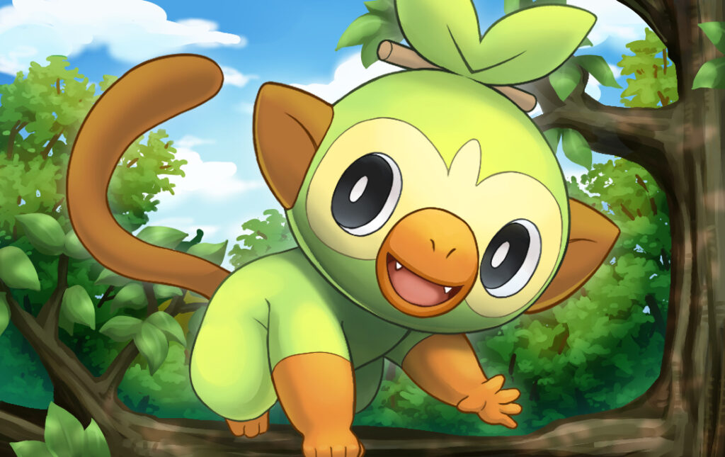 grookey pokedoll